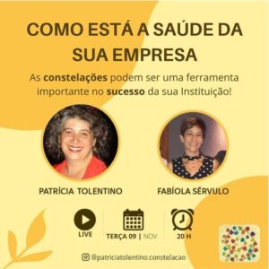 Como está a saúde de sua empresa? Constelações Sistêmicas